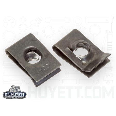 A Raymond Tinnerman U-Nut Scr Sz 1/4-20 2F Design P.O EFUN-C14969-1420-4/B